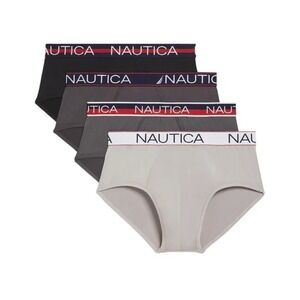 Nautica Micro Briefs 4 PACK • Men's‎ large • 36"-38"